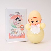 [児玉産業TOY]トンガリ起き上がり(OTM-207) イエロー