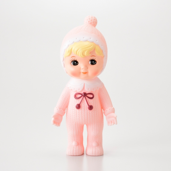 新品　オブジェ　チャーミーちゃん　保坂さほ デザイン　ピンク 【日本製】 新品 オブジェ チャーミーちゃん 保坂さほ デザイン ピンク