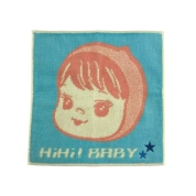 [児玉産業TOY]ハイハイベイビータオルハンカチ【フェイス柄】　