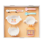 [ミキハウス　ベビー]テーブルウェアセット（46-7154-685）　白