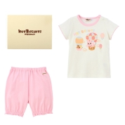 ［ミキハウスホットビスケッツ］キャビット Tシャツセット（箱入）　ピンク