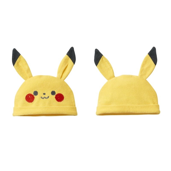 犬印本舗 モンポケ ギフトセット ピカチュウエプロンスーツ 帽子 B6001 イエロー 京王ネットショッピング 京王百貨店