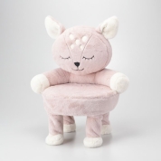 [リボン ハッカ キッズ]小鹿パイルチェア