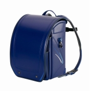 [名入れランドセル]ふわりぃアプラス マリンブルー×ネイビー