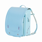 [名入れランドセル]ふわりぃアプラス サックス×ベージュ