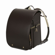 [名入れランドセル]ふわりぃジップ ブラウン/ブラウン