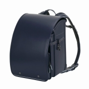 [名入れランドセル]ふわりぃジップ ネイビー/ネイビー