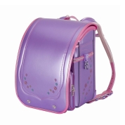 [名入れランドセル]ふわりぃスーパーフラッシュ パールラベンダー×パールピーチ