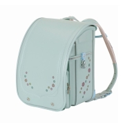 [名入れランドセル]ふわりぃスーパーフラッシュ ミント/ミント