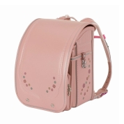 [名入れランドセル]ふわりぃスーパーフラッシュ ピンクベージュ/サンゴ