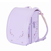 [名入れランドセル]ふわりぃスーパーフラッシュ ラベンダー/スミレ
