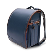 [ランドセル]市川鞄広 トラディション 紺/ブラウン