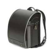 [ランドセル]市川鞄広 HARUTO(ハルト)  黒/スモーキーグレー