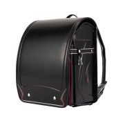 [ランドセル]KIDS AMI ワンダフルポッケ ブラック/レッド