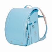 [名入れランドセル]ふわりぃロイヤルコレクション サックス×パールスカイ