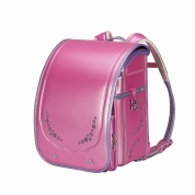 [名入れランドセル]ふわりぃスーパーフラッシュ　パールピーチ×パールラベンダー