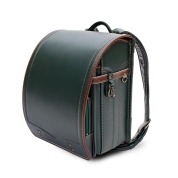 [ランドセル]市川鞄広 トラディション グリーン/茶