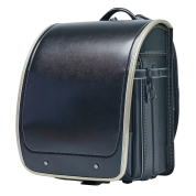 [ランドセル]くるピタ 楽ピタ フィットちゃん やさしさ+ブラックシリーズ ブラック・ゴールド