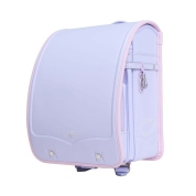 [ランドセル]くるピタ 楽ピタ 安ピカッ 花かざり ライトパープル・ベビー