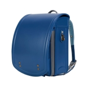 [ランドセル]KIDS AMI メモリーズタウン ディープマリン×チャコールグレー