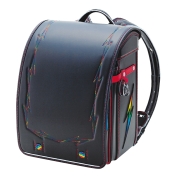 [ランドセル]ライジングサンダーX ブラック/レッド