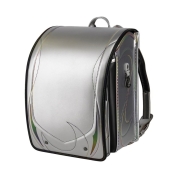 [ランドセル]ララちゃんランドセル レインボーR シルバー×ブラック