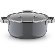 [WMF]フュージョンテック ミネラルプロ ローキャセロール 24cm　プラチナム