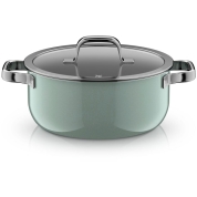 [WMF]フュージョンテック ミネラルプロ ローキャセロール 24cm　エメラルド