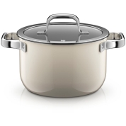 [WMF]フュージョンテック ミネラルプロ ハイキャセロール 20cm　ミルキークォーツ