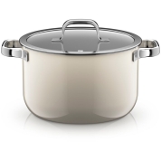 [WMF]フュージョンテック ミネラルプロ ハイキャセロール 24cm　ミルキークォーツ