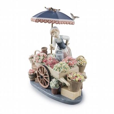 リヤドロ]公園通りの花屋さん (A01454) - 京王ネットショッピング