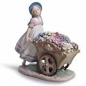 [リヤドロ]可愛いお花屋さん (A06521)