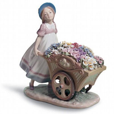 m*o様 【絶品】限定品リヤドロ スペシャルバージョン可愛いお花屋さん(百貨店使 リヤドロ]可愛いお花屋さん (A06521) - 京王ネットショッピング | 京王