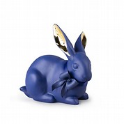 [リヤドロ]ウサギ (Bold Blue) (A09448)