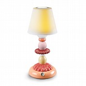 [リヤドロ]Lotus Firefly Lamp (Coral) (A23760)