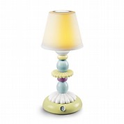 [リヤドロ]Lotus Firefly Lamp (Green&Blue) (A23761)
