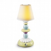 [リヤドロ]Lotus Firefly Lamp (Green&Blue) (A23761)