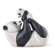 [リヤドロ]パンダの親子(09685)　