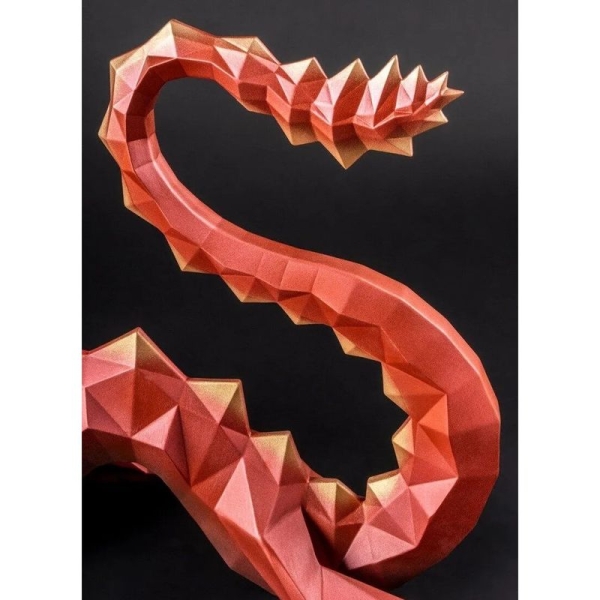 リヤドロ]Origamiドラゴン(Red)70周年記念モデル =Limited Edition