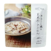 【京王の防災】[杉田エース]イザメシ きのこと鶏の玄米スープごはん