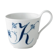 [ロイヤルコペンハーゲン]アルファベット マグ K　ブルー
