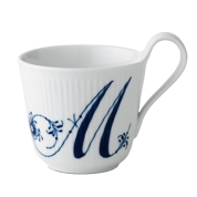 [ロイヤルコペンハーゲン]アルファベット マグ M　ブルー