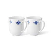 [ロイヤルコペンハーゲン]ブルーパルメッテ ブロッサム マグ ペア　ブルー