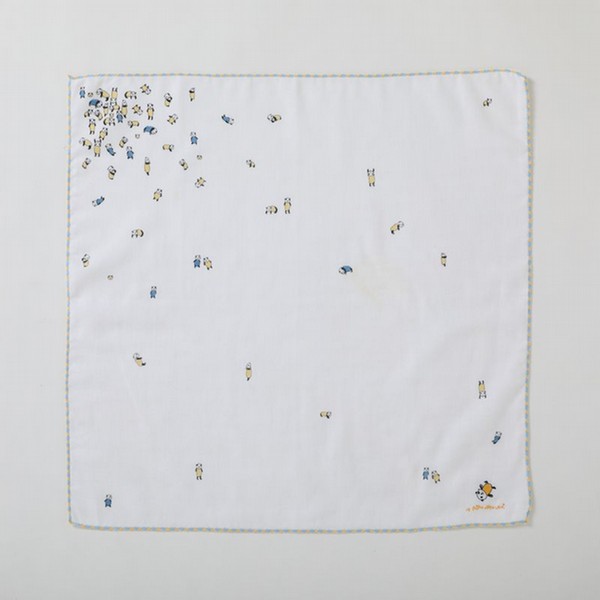 Akiko Obuchi]ガーゼハンカチ・パンダ - 京王ネットショッピング