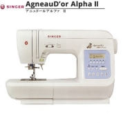 〔ユザワヤ〕 家庭用ミシン本体 『アニュドールアルファII SY-280DX』 SINGER シンガー　白