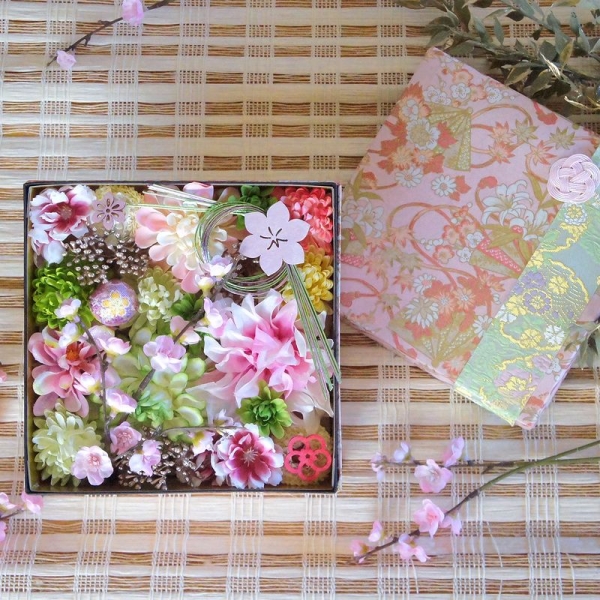 にゃーと日本のものづくり　花手箱　黒　大 にゃーと日本のものづくり 花手箱 黒 大