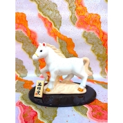 [鳩居堂]№37白祥招福午（白駿）　