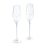 [ウェッジウッド]プロミシス ウィズ ディス リング シャンパン ペア　クリア