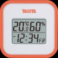 [ミネドラッグプラス]タニタ デジタル温湿度計　オレンジ