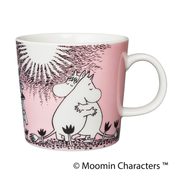 ムーミン マグカップ 陶器 ピンク ムーミンマグ ピンク｜和食器通販｜織部 Online Store【公式】